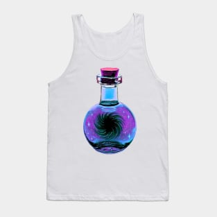 Black hole galaxy potion decanter bottle Tank Top